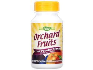 Nature's Way, Orchard Fruits, Fruit Powder Blend, 900 mg, 60 Vegetarian Capsules Nature's Way, Orchard Fruits, Fruit Powder Blend, 900 mg, 60 Vegetarian Capsules