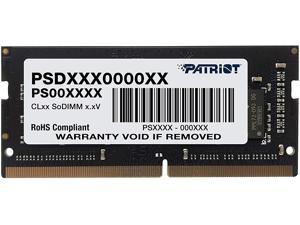 Patriot Memory Signature 8GB DDR4 2133 (PC4-17000) CL15 1.2V 260-Pin SODIMM Memory Module - PSD48G213381S
