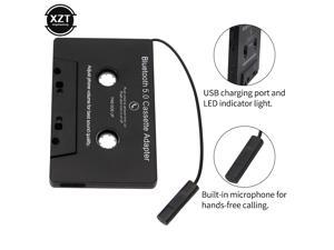 Universal Bluetooth 5.0 Converter Car Tape MP3/SBC/Stereo Audio Cassette For Aux Adapter Smartphone Cassette Adapter Universal Bluetooth 5.0 Converter Car Tape MP3/SBC/Stereo Audio Cassette For Aux Adapter Smartphone Cassette Adapter