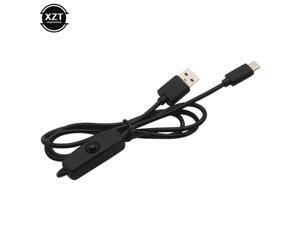 Universal USB Type C 5V 3A Charging Cable for Raspberry Pi 4 Power Cable with ON/OFF Switch for RPI 4 Model B RPI 4B Compute Universal USB Type C 5V 3A Charging Cable for Raspberry Pi 4 Power Cable with ON/OFF Switch for RPI 4 Model B RPI 4B Compute