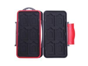 All in One Large Waterproof Memory Card Case Holder Anti-Shock 12SD+12TF Large Capacity Storage Holder Box Cases All in One Large Waterproof Memory Card Case Holder Anti-Shock 12SD+12TF Large Capacity Storage Holder Box Cases