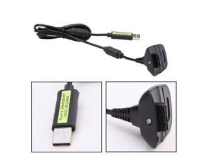 1.8M Wireless Controller Charger Charging Cable Black USB Charge Cord Lead Kit for Xbox 360 Play and Charge Cable 1.8M Wireless Controller Charger Charging Cable Black USB Charge Cord Lead Kit for Xbox 360 Play and Charge Cable
