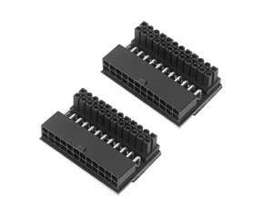 2Pcs ATX 24Pin 90 Degree 24 Pin to 24Pin Power Plug Adapter Motherboard Power Connectors Modular for Power Supply Cables 2Pcs ATX 24Pin 90 Degree 24 Pin to 24Pin Power Plug Adapter Motherboard Power Connectors Modular for Power Supply Cables