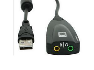 External USB Sound Card 7.1 Adapter USB To 3D CH Sound Anti-magnetic Audio Headset Microphone 3.5mm Jack For PC Desktop Notebook External USB Sound Card 7.1 Adapter USB To 3D CH Sound Anti-magnetic Audio Headset Microphone 3.5mm Jack For PC Desktop Notebook