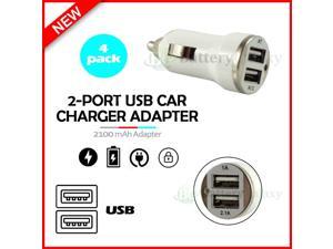 4X USB Car Charger Fast 2-Port Adapter for Galaxy S21 / S21+ / S21 Ultra 4X USB Car Charger Fast 2-Port Adapter for Galaxy S21 / S21+ / S21 Ultra