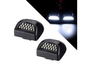 LED License Plate Lights Bright SMD Lamp For 1999-2013 Chevy Silverado Tahoe GMC