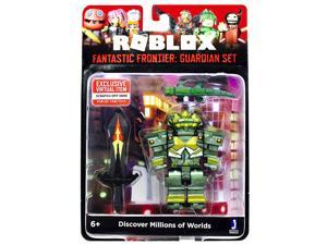 amazon com roblox action collection punk rockers four figure pack includes exclusive virtual item toys games