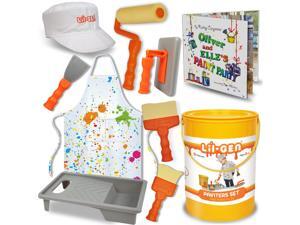 Li’l-Gen Painter Set – Painter’s Costume and Imagination Art Supplies Play Set With Storybook Included Li’l-Gen Painter Set – Painter’s Costume and Imagination Art Supplies Play Set With Storybook Included