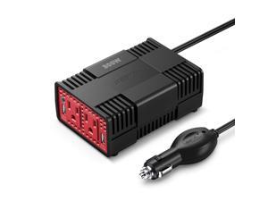Portable 12V DC to AC Car Auto Power Inverter Converter Adapter 300W XYA100 TD 