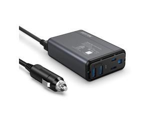 BESTEK 150W Power Inverter DC 12V to 110V AC Converter 4.2A Dual USB Car Adapter, Thinner Design with ETL Listed BESTEK 150W Power Inverter DC 12V to 110V AC Converter 4.2A Dual USB Car Adapter, Thinner Design with ETL Listed