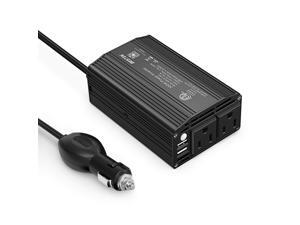 BESTEK 300W Power Inverter DC 12V to 110V AC Car Inverter with 4.2A Dual USB Car Adapter BESTEK 300W Power Inverter DC 12V to 110V AC Car Inverter with 4.2A Dual USB Car Adapter