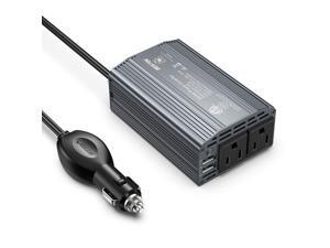 BESTEK 300W Power Inverter DC 12V to 110V AC Car Inverter with 4.2A Dual USB Car Adapter BESTEK 300W Power Inverter DC 12V to 110V AC Car Inverter with 4.2A Dual USB Car Adapter