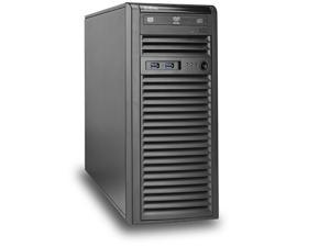 NEW Nfina 114E-TN Tower Server - Made in the USA - Intel Xeon E-2334, 4.8 Ghz, 4 Cores, 8GB DIMM, 2x1TB HDDs (RAID 1), Optical Drive R/W, Windows Server 2022, 5-Year Warranty & Free Tech Support