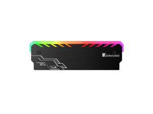 2pcs/lot JONSBO NC-1 Aluminum Magnesium Alloy RGB Luminous Efficiency Desktop Desktop Memory Cooling Vest 2pcs/lot JONSBO NC-1 Aluminum Magnesium Alloy RGB Luminous Efficiency Desktop Desktop Memory Cooling Vest