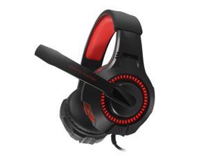 KOTION EACH G50 Wired E-Sports Gaming Headphones w/ Mic, Red