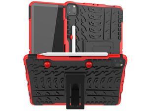Removable TPU Shell Case for iPad Pro 11 2021 A2377 with Pencil Holder Back Kickstand Tablet Case for iPad Pro 11 2020 A2228 Red Removable TPU Shell Case for iPad Pro 11 2021 A2377 with Pencil Holder Back Kickstand Tablet Case for iPad Pro 11 2020 A2228 Red