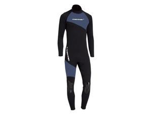 1.5mm Neopren Men Diving Wet Suit UV-Protect Adult Surfing Jumpsuit Gray XL