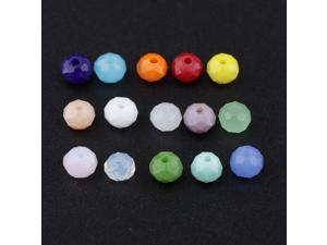 750pcs Multi Color Crystal Beads 15 Color Mini Beads 6mm DIY Jeweley Making 750pcs Multi Color Crystal Beads 15 Color Mini Beads 6mm DIY Jeweley Making
