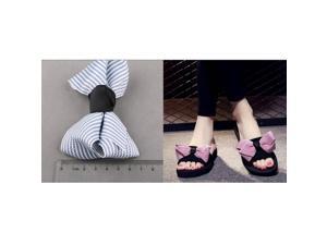 Cloth Bowknot DIY Craft Kids Headwear Slipper Accessories Meters Apricot Cloth Bowknot DIY Craft Kids Headwear Slipper Accessories Meters Apricot