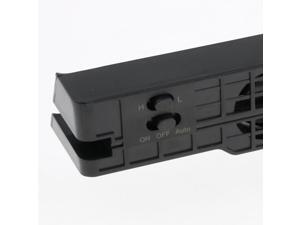 For Sony PS4 Pro 5-Fan Cooling External Turbo Temperature Control Cooler USB For Sony PS4 Pro 5-Fan Cooling External Turbo Temperature Control Cooler USB
