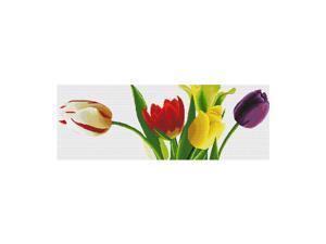 Stampted Cross stitch Kits Embroidery Package - Tulip Pattern Stampted Cross stitch Kits Embroidery Package - Tulip Pattern