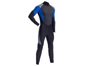 Mens 3mm Neoprene Full Body Wetsuit Dive Surf SCUBA Diving Spearfishing L Mens 3mm Neoprene Full Body Wetsuit Dive Surf SCUBA Diving Spearfishing L