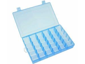 36 Grid Box Storage Organizer Case Display Collection w/ Adjustable Divider Big