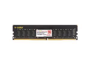 v-color 16GB DDR4 DRAM 2666MHz (PC4-21300) CL19 1.2V U-DIMM Desktop Memory Ram Upgrade Module TD416G26D819-VCN