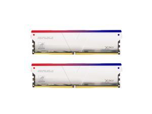 v-Color DDR5 XSky ROG Certified 32GB(16GBx2) 6600MHz 2Gx8 CL32-39-39-102 1.4V SK Hynix IC RGB Gaming Desktop Upgrade RAM Memory Module Dual Rank-Mirrored Silver(RTMXSL1666832SWK)