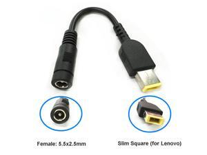 Generic Lenovo Tip Adapter Connector Converter for Lenovo ThinkPad X1 Carbon, Helix Essential IdeaPad Flex Thinkpad to Ideapad Yoga Barrel Adaptor DC 5.5x2.5mm Female Port To Quadrate Tip Cable Generic Lenovo Tip Adapter Connector Converter for Lenovo ThinkPad X1 Carbon, Helix Essential IdeaPad Flex Thinkpad to Ideapad Yoga Barrel Adaptor DC 5.5x2.5mm Female Port To Quadrate Tip Cable