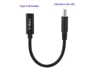 USB C Type C Female to 4.5x3.0mm DC Tip (Blue Tip) Adapter Cable PD Converter Cable for HP 65W or below laptops USB C Type C Female to 4.5x3.0mm DC Tip (Blue Tip) Adapter Cable PD Converter Cable for HP 65W or below laptops