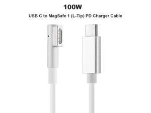 100W USB C Type C to Magsafe 1 L-Tip Power Adapter Cable for Apple MacBook Pro 13" 15" 17" Macbook Air Pro 11" 13" MacBook 13" (Before 2012 Year)  A1222 A1172 MA357LL/A