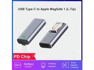 PD Magnetic Adapter USB C Type C to MagSafe 1 LTip PD Charger Converter for Apple MacBook Pro 1315 17inch MacBook Air Pro Before 2012 Year