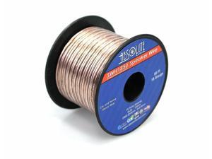 Absolute USA SWH1850 18 Gauge Car Home Audio Speaker Wire Cable Spool 50'