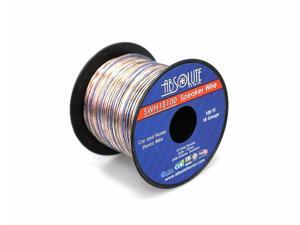 Absolute USA SWH18100 18 Gauge Car Home Audio Speaker Wire Cable Spool 100' Absolute USA SWH18100 18 Gauge Car Home Audio Speaker Wire Cable Spool 100'