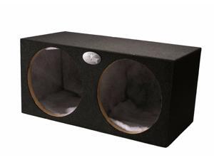 Absolute DSS10 Dual 10-Inch, 3/4-Inch MDF Sealed Subwoofer Enclosure Empty Box Absolute DSS10 Dual 10-Inch, 3/4-Inch MDF Sealed Subwoofer Enclosure Empty Box