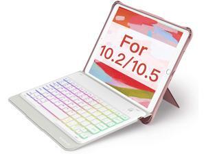 Inateck Keyboard Case for iPad 10.2 Inch 2020(8. Gen)/2019(7. Gen), iPad Air 2019(3. Gen), iPad Pro 10.5, with Kickstand, Detachable, US Layout, KB02015 Inateck Keyboard Case for iPad 10.2 Inch 2020(8. Gen)/2019(7. Gen), iPad Air 2019(3. Gen), iPad Pro 10.5, with Kickstand, Detachable, US Layout, KB02015