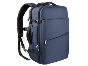 Inateck 40L Travel Carry-On Luggage Backpack, Flight Approved Anti-Theft Laptop Rucksack Large Daypack Weekender Bag for 17'' Laptop - Blue Inateck 40L Travel Carry-On Luggage Backpack, Flight Approved Anti-Theft Laptop Rucksack Large Daypack Weekender Bag for 17'' Laptop - Blue