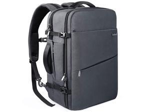 Inateck 40L Travel Backpack, Flight Approved Carry-On Luggage Backpack, Anti-Theft Laptop Rucksack Large Daypack Weekender Bag for 17'' Laptop - Gray Inateck 40L Travel Backpack, Flight Approved Carry-On Luggage Backpack, Anti-Theft Laptop Rucksack Large Daypack Weekender Bag for 17'' Laptop - Gray