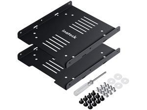 Inateck 2.5 to 3.5 Adapter, SSD Mounting Bracket, 2.5 to 3.5 Hard Drive Adapter (2 Pack), SA04004 Inateck 2.5 to 3.5 Adapter, SSD Mounting Bracket, 2.5 to 3.5 Hard Drive Adapter (2 Pack), SA04004