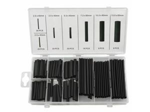 127 pc Heat Shrink Wire Wrap Assortment Set Tubing Electrical Connection Cable 127 pc Heat Shrink Wire Wrap Assortment Set Tubing Electrical Connection Cable