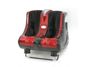 Shiatsu Kneading Foot Massager Rolling Foot Calf Ankle Leg Home Relax Red