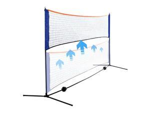 Portable Removable Badminton Beach Volleyball Tennis Training Net w/ Carry Bag Portable Removable Badminton Beach Volleyball Tennis Training Net w/ Carry Bag