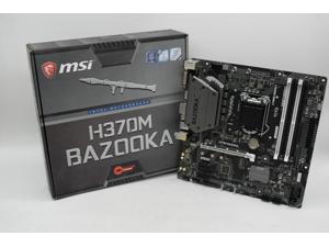 MSI H370M BAZOOKA LGA 1151 (300 Series) Intel H370 HDMI SATA 6Gb/s USB 3.1 Micro ATX Intel Motherboard MSI H370M BAZOOKA LGA 1151 (300 Series) Intel H370 HDMI SATA 6Gb/s USB 3.1 Micro ATX Intel Motherboard