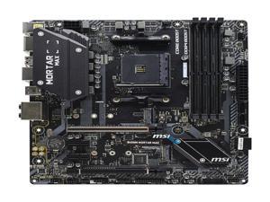 MSI B450M MORTAR MAX AM4 AMD B450 SATA 6Gb/s USB 3.1 HDMI Micro ATX Motherboards - AMD