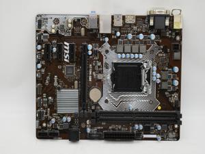 MSI H110M-S03 1151 pin H110M motherboard DDR4 support G4560