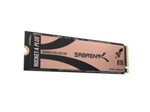 SABRENT 8TB Rocket 4 Plus NVMe 4.0 Gen4 PCIe M.2 Internal SSD Extreme Performance Solid State Drive R/W 7100/6600MB/s (SB-RKT4P-8TB)