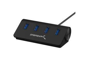 SABRENT HB-MC3B 4 PORT ALUMINUM USB 3.0 HUB SABRENT HB-MC3B 4 PORT ALUMINUM USB 3.0 HUB