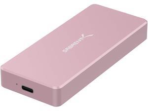 Sabrent USB Type-C Aluminum Enclosure for M.2 NVMe SSD in Pink (EC-NVME-PNK) Sabrent USB Type-C Aluminum Enclosure for M.2 NVMe SSD in Pink (EC-NVME-PNK)
