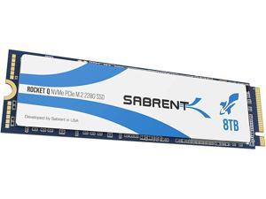 Sabrent Rocket Q 8TB NVMe PCIe M.2 2280 Internal SSD High Performance Solid State Drive R/W 3300/2900MB/s (SB-RKTQ-8TB)
